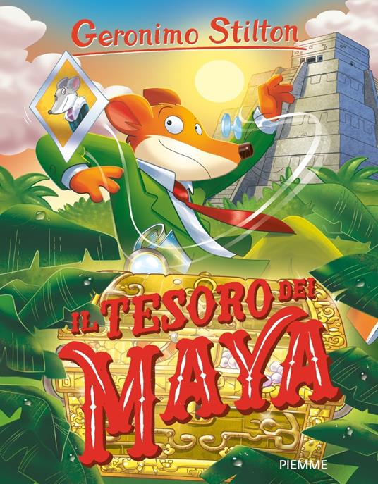Il tesoro dei Maya - Geronimo Stilton,Giuseppe Facciotto - copertina