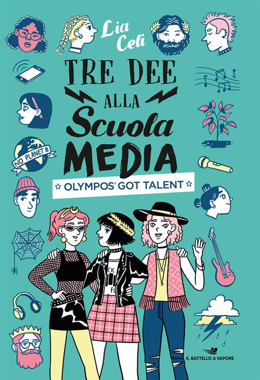 Olympo's Got Talent. Tre dee alla scuola media - Lia Celi - copertina