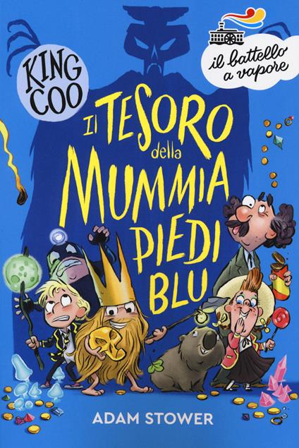 Il tesoro della mummia Piediblu. King Coo - Adam Stower - copertina