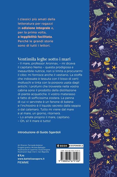 Ventimila leghe sotto i mari. Ediz. ad alta leggibilità - Jules Verne - 2