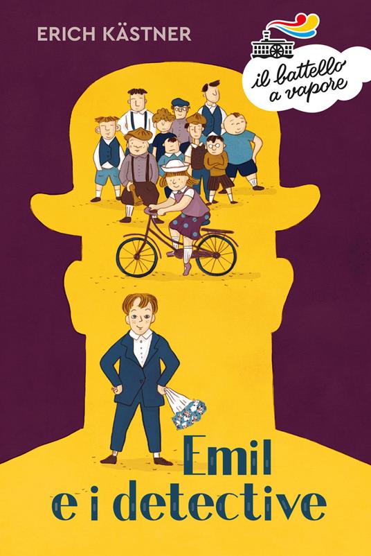 Emil e i detective - Erich Kästner - Libro - Piemme - Il battello a vapore.  Serie arancio