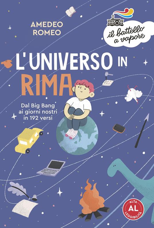 L' universo in rima. Ediz. ad alta leggibilità - Amedeo Romeo - copertina