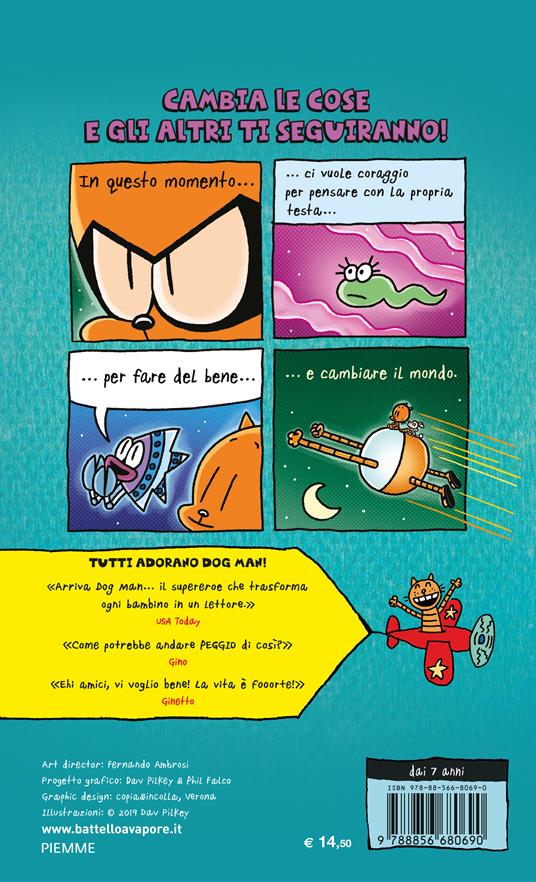 Dog Man si morde la coda - Dav Pilkey - 2