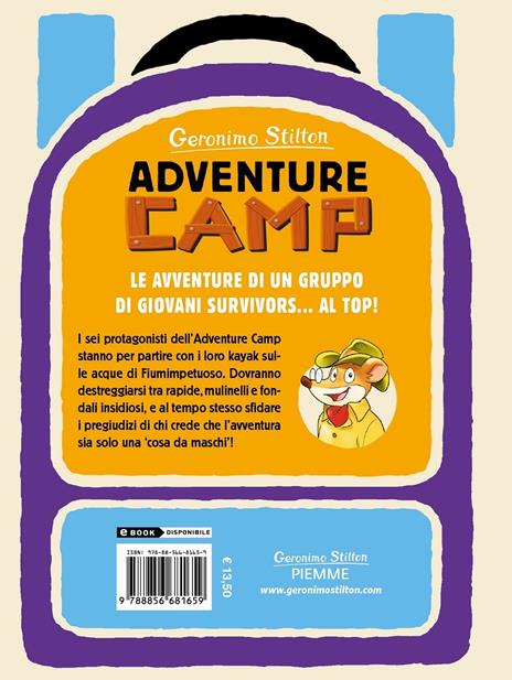 Sfida lungo il fiume. Adventure camp - Geronimo Stilton - 2