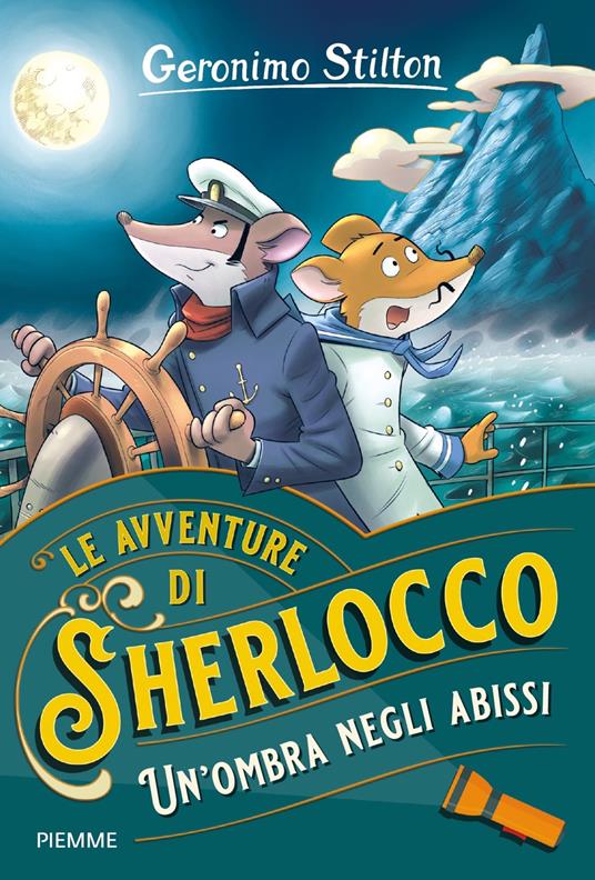 Un' ombra negli abissi - Geronimo Stilton - copertina