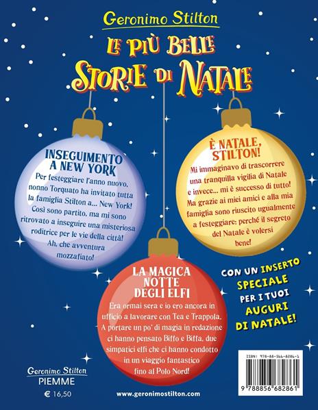 Le più belle storie di Natale - Geronimo Stilton - Libro - Piemme - One  shot