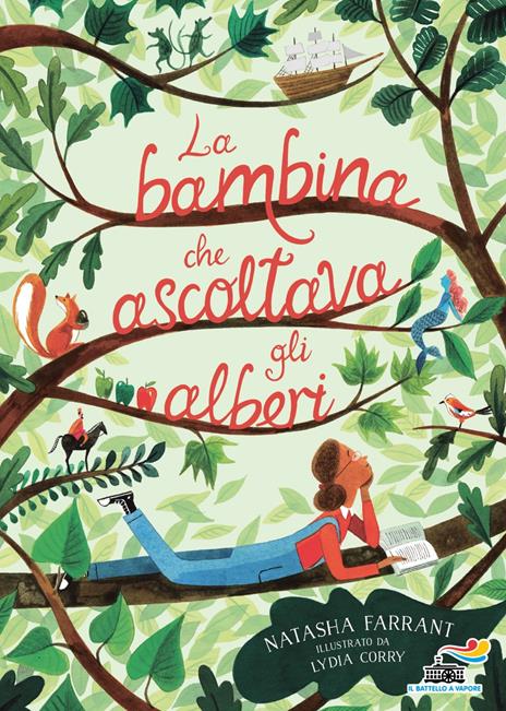 La bambina che ascoltava gli alberi - Natasha Farrant - copertina