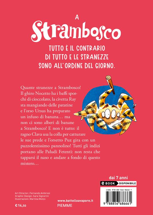 Un pannolino per Puz. Gli animali di Strambosco - Giuseppe Festa - Libro -  Piemme - Il battello a vapore. Miniserie | IBS