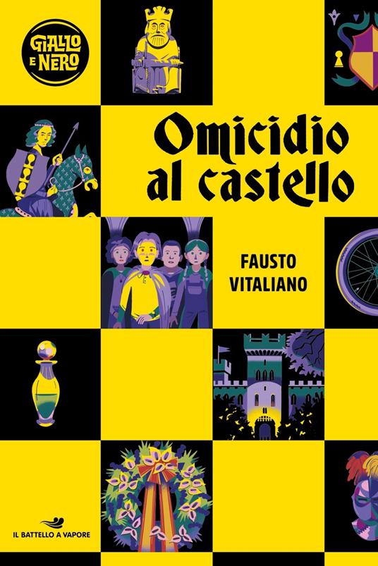 Omicidio al castello - Fausto Vitaliano - copertina