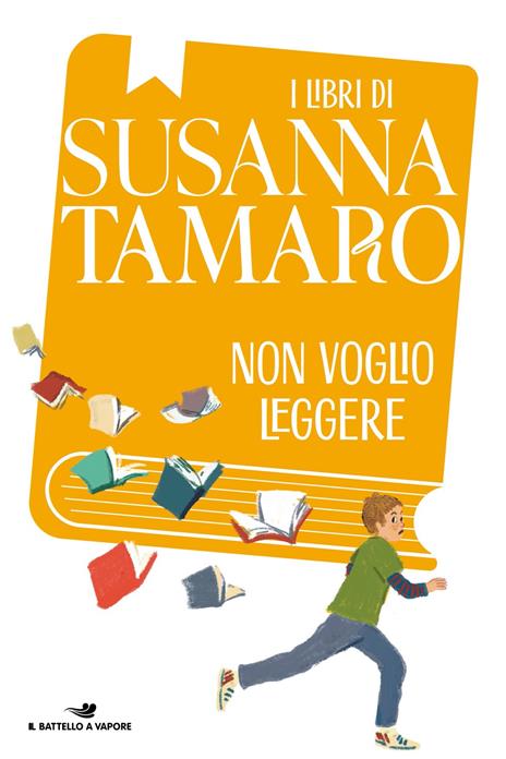 Non voglio leggere - Susanna Tamaro - copertina