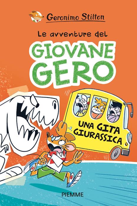 Una gita giurassica. Le avventure del giovane Gero - Geronimo Stilton - copertina