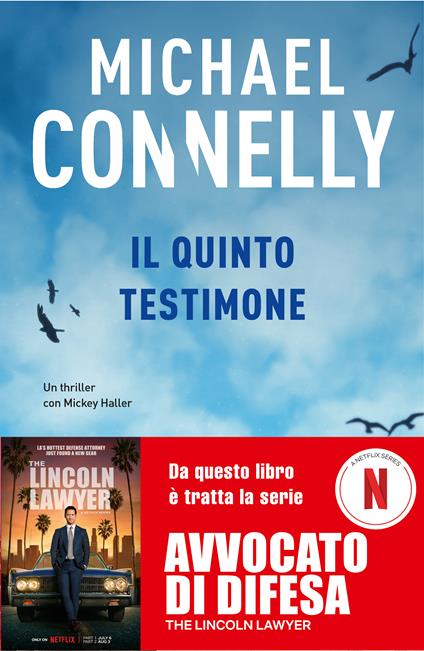 Il quinto testimone - Michael Connelly - copertina