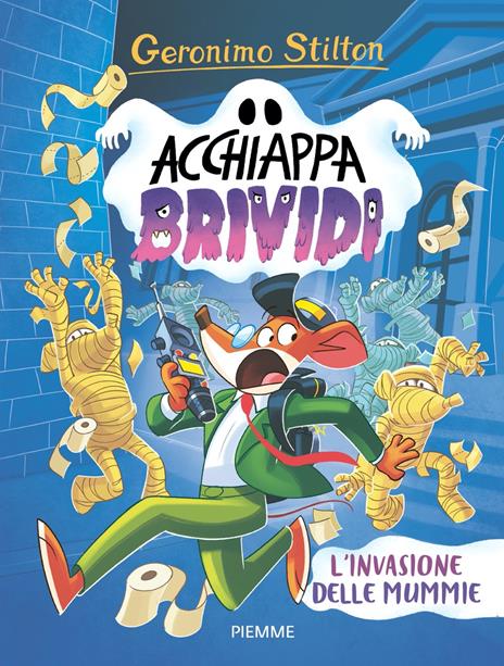 L'invasione delle mummie - Geronimo Stilton - copertina