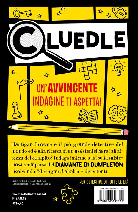 Cluedle. 8 casi da indagare, 50 enigmi da risolvere - Hartigan Browne - 2