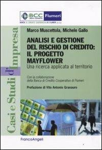 Analisi e gestione del rischio di credito. Il progetto Mayflower. Una ricerca applicata al territorio - Marco Muscettola,Michele Gallo - copertina