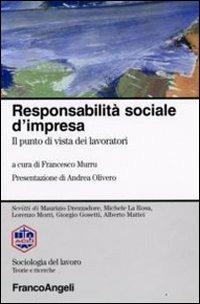 Responsabilità sociale d'impresa. Il punto di vista dei lavoratori - copertina