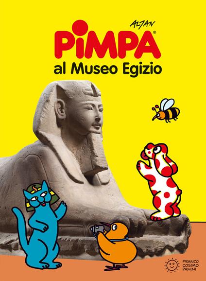 Pimpa al Museo egizio. Ediz. a colori. Con Adesivi - Altan - copertina