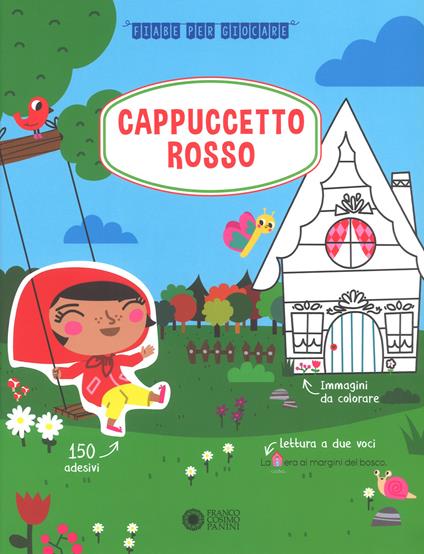 Cappuccetto Rosso. Con adesivi. Ediz. a colori - Delphine Blétry - copertina