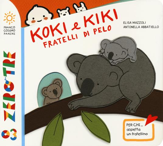 Koki e Kiki fratellini di pelo. Ediz. a colori - Elisa Mazzoli,Antonella Abbatiello - copertina