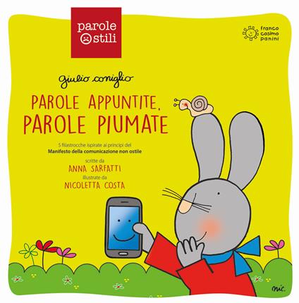 Parole appuntite, parole piumate. Giulio Coniglio. Ediz. a colori - Anna Sarfatti - copertina