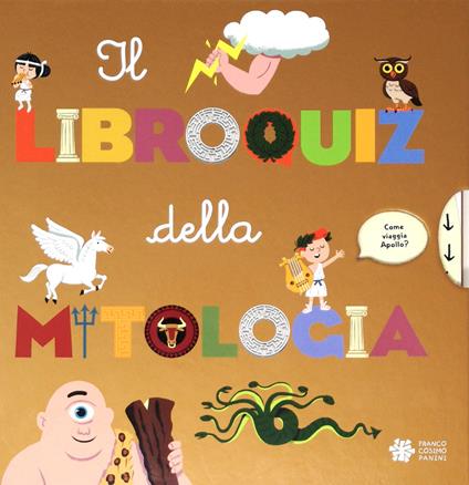 Il libroquiz della mitologia. Ediz. a colori - Sylvie Baussier - copertina