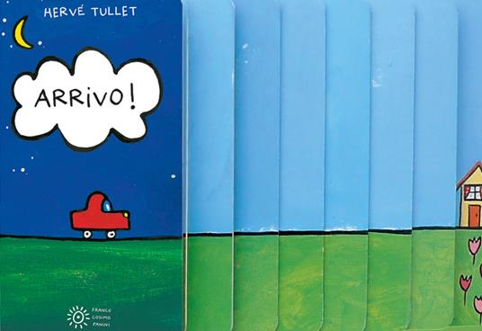 Arrivo! - Hervé Tullet - copertina