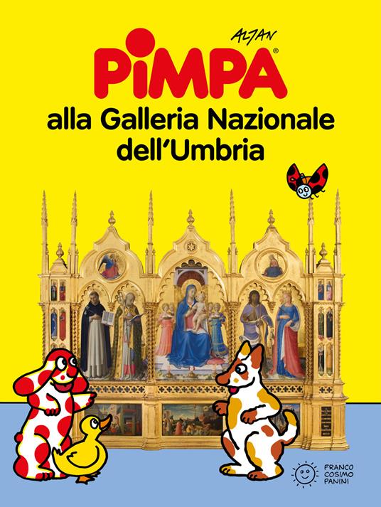 Pimpa alla Galleria Nazionale dell'Umbria. Con Adesivi - Francesco Tullio-Altan - copertina