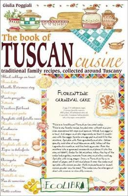 Quaderno delle ricette di Toscana. Ediz. inglese - copertina