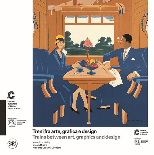 Treni fra arte, grafica e design-Trains between art, graphics and design. Ediz. illustrata - copertina