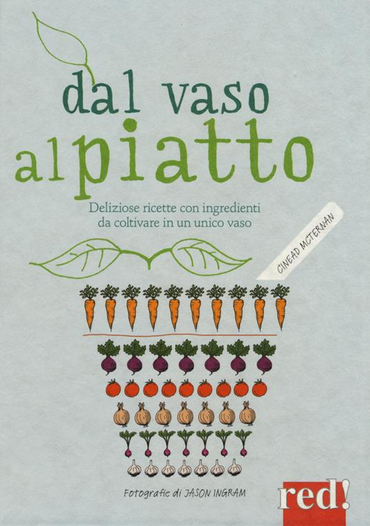 Dal vaso al piatto. Deliziose ricette con ingredienti da coltivare in un unico vaso. Ediz. illustrata - Cinead McTernan - copertina