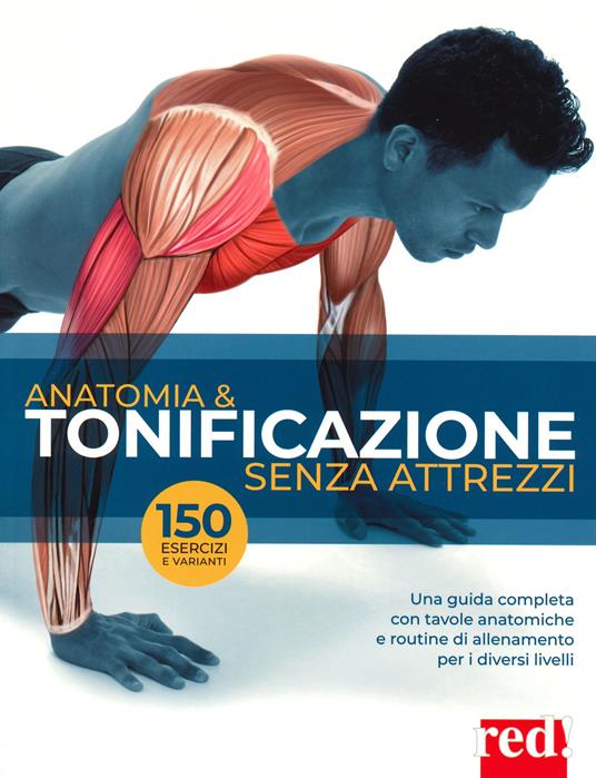 Anatomia & tonificazione senza attrezzi. Ediz. illustrata - Guillermo Seijas - copertina