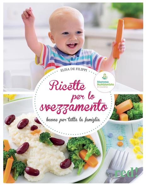 Svezzamento: io mangio con voi! Consigli, ricette e menù per tutta la famiglia. Ediz. illustrata - Elisa De Filippi - copertina