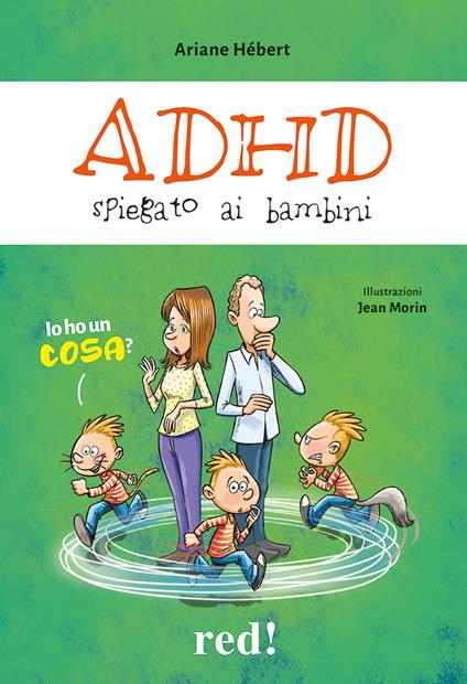 ADHD spiegato ai bambini - Ariane Hérbert - copertina