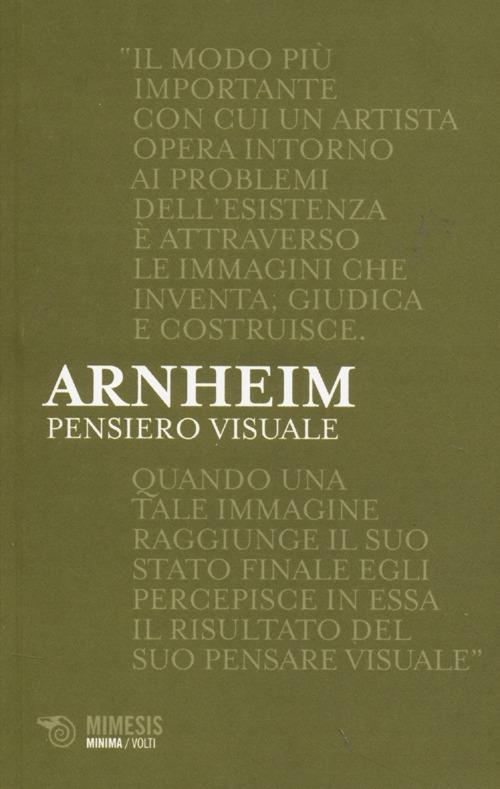 Pensiero visuale - Rudolf Arnheim - copertina