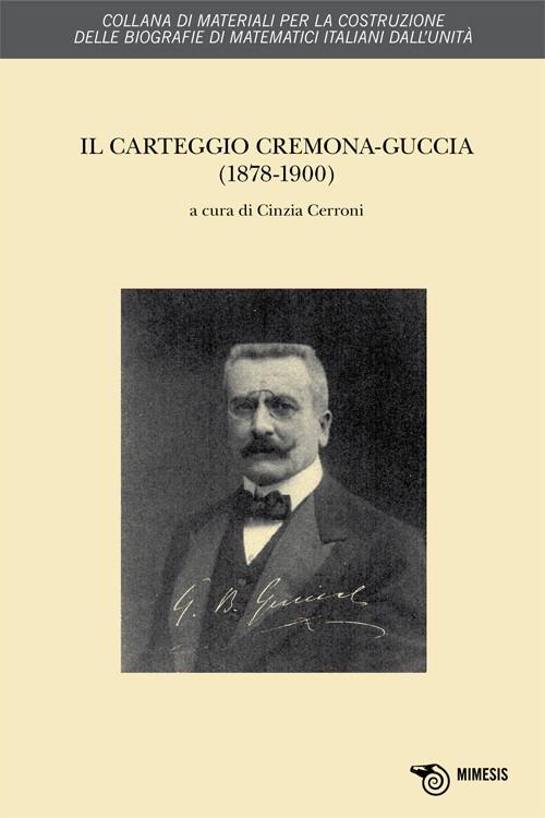 Il Carteggio Cremona-Guggia - copertina