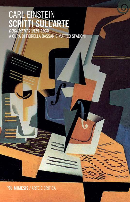 Scritti sull'arte. «Documents» (1929-1930) - Carl Einstein - copertina