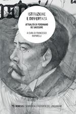 Istituzione e differenza. Attualità di Ferdinand de Saussure