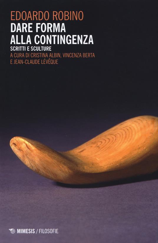 Dare forma alla contingenza. Scritti e sculture - Edoardo Robino - copertina