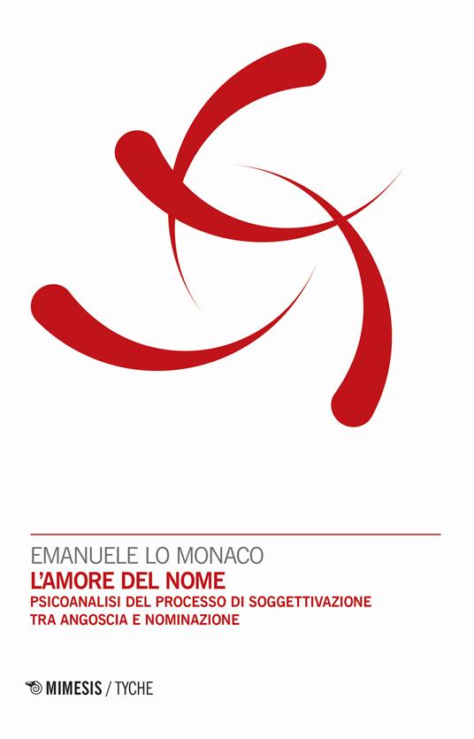 L' amore del nome. Psicoanalisi del processo di soggettivazione tra angoscia e nominazione - Gabriele Lo Monaco - copertina