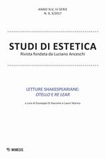 Studi di estetica (2017). Vol. 3: Letture shakespeariane: Otello e Re Lear