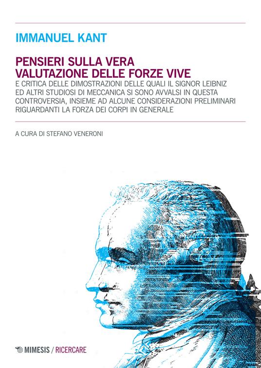 Pensieri sulla vera valutazione delle forze vive - Immanuel Kant - copertina