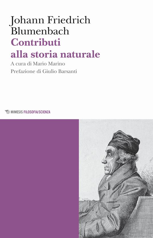 Contributi alla storia naturale - Johann Friedrich Blumenbach - copertina