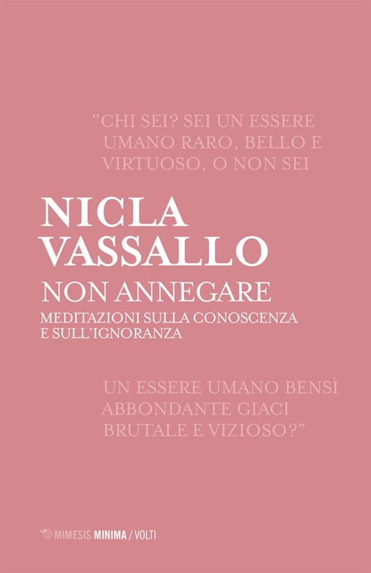 Non annegare. Meditazioni sulla conoscenza e sull'ignoranza - Nicla Vassallo - ebook