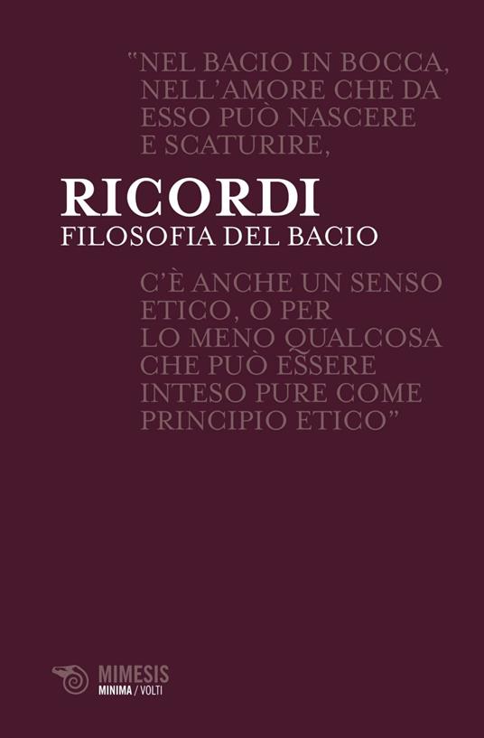 Filosofia del bacio. La teatralità dell'amore nella storia dell'Occidente - Franco Ricordi - ebook