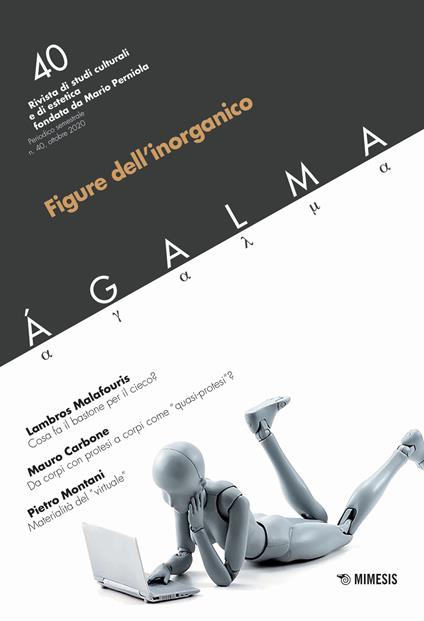 Ágalma (2020). Vol. 40: Figure dell'inorganico - copertina