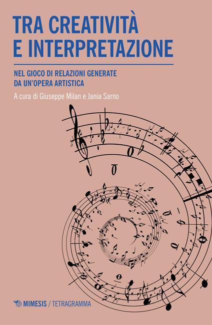 Tra creatività e interpretazione. Nel gioco di relazioni generate da un'opera artistica - copertina