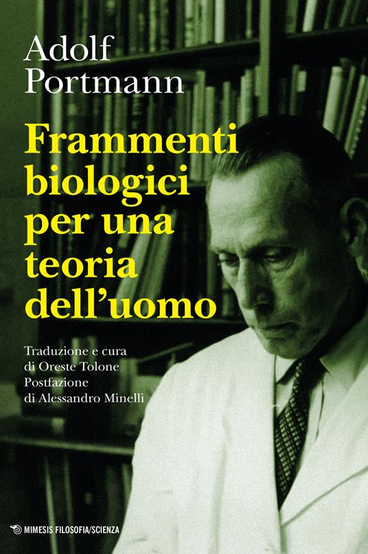 Frammenti biologici per una teoria dell'uomo - Adolf Portmann - copertina