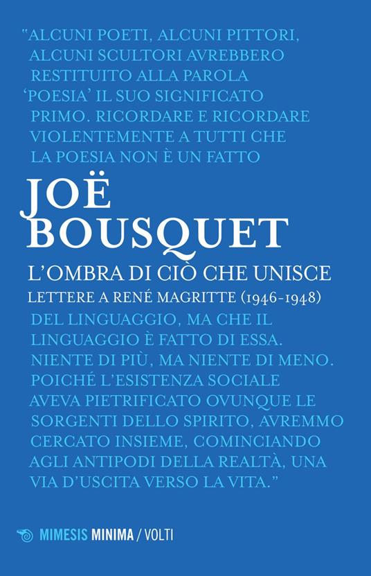 L' ombra di ciò che unisce. Lettere a René Magritte (1946-1948) - Joë Bousquet - ebook