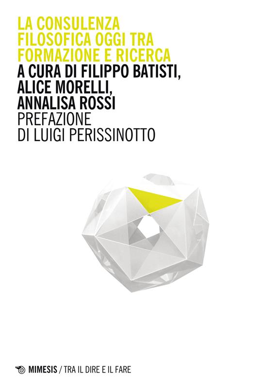 La consulenza filosofica oggi tra formazione e ricerca - copertina