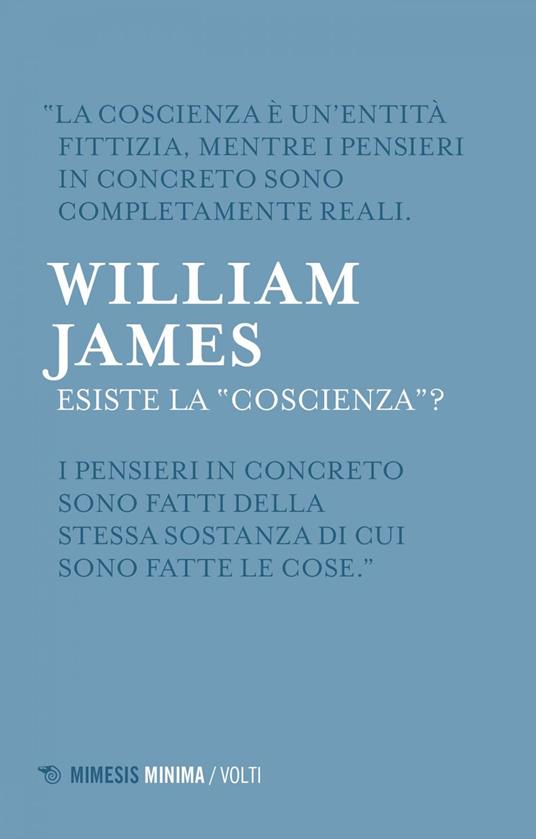 Esiste la «coscienza»? - William James,Nino Dazzi - ebook